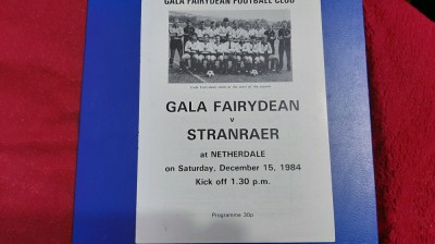 program Gala Fairydean - Stranraer foto