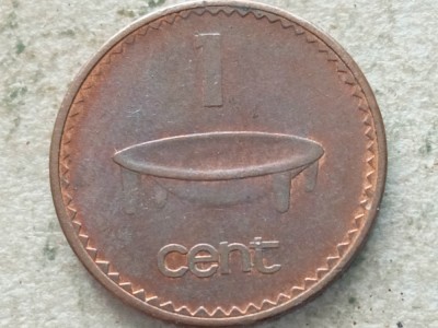 FIJI-1 CENT 1990 foto