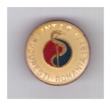 Insigna medicina INTAC Bucuresti - Romania 1977, stare buna