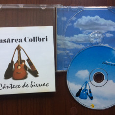 pasarea colibri cantece de bivuac 2002 cd disc muzica pop folk rock roton VG++