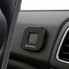 Suport magnetic telefon cu adeziv pentru bord masina Techsuit, HOLD210