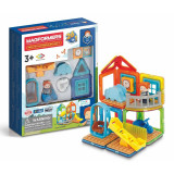 Clicstoys - Set de construit Magformers- Locul de joaca, 33 piese, Clics toys