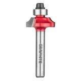 Burghiu freza pentru rotunjire, HM, 19x6.5mm, tija 6mm GRAPHITE 56H224 HardWork ToolsRange