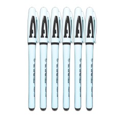 Set 6 Pix cu gel Negru, 0.5mm, Ropet