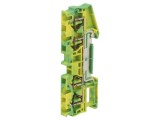 Conector Șine 4 Borne Galben-Verde 0,08-4mm&sup2;