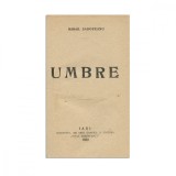 Mihail Sadoveanu, Umbre, 1920, cu dedicație pentru C. Botez