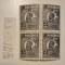 Rom&acirc;nia 1920 Ferdinand, filigran vertical, erori MNH