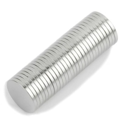 Set 100 magneti Neodim universali, diverse activitati, 10x1 mm - Rotund foto