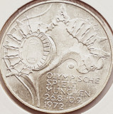 496 Germania 10 mark 1972 Olympic Games in Munich - F - km 133 argint