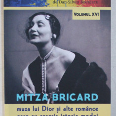 MITZA BRICARD MUZA LUI DIOR SI ALTE ROMANCE CARE AU RESCRIS ISTORIA MODEI de DAN - SILVIU BOERESCU , COLECTIA ' ROMANI SI ROMANCE CARE AU SCHIMBAT LU