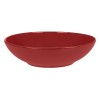 Farfurie Ad&acirc;ncă Ceramica, Diametru 20 cm, Capacitate 0,9 L, Culoare Roșu, Oem