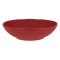 Farfurie Ad&acirc;ncă Ceramica, Diametru 20 cm, Capacitate 0,9 L, Culoare Roșu