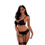 Păpușă realistă pentru sex MISTRESS Roxanne Love Doll, brunetă cu un corp superb, &icirc;nălțime 161 cm, greutate 48 kg
