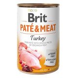 Cumpara ieftin Brit Pate &amp; Meat Turkey, 400 g