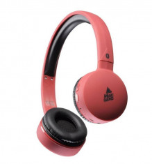 Casti Bluetooth Cellularline BTMUSICSOUNDR Music Sound Red foto