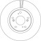 TRW DF6689 Disc frana