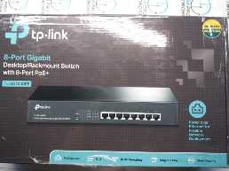 Ptp -link 8 -Port Gigabit Desktop - TL SG1008PE foto