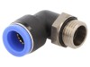 Racord Push-in Unghi 90&deg; Rotativ 15bar