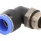 Racord Push-in Unghi 90&deg; Rotativ 15bar