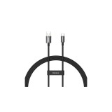 Baseus Superior Series Cablu USB către USB-C, 65 W, PD, 1m (negru)