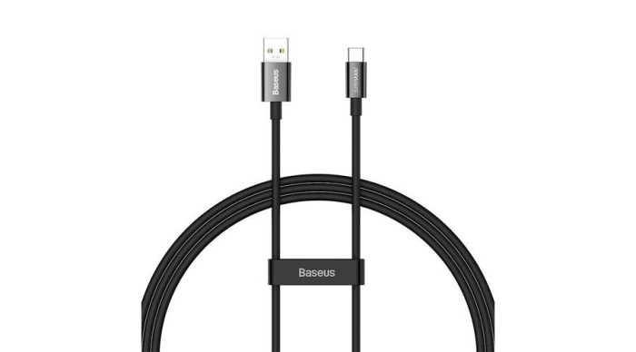 Baseus Superior Series Cablu USB către USB-C, 65 W, PD, 1m (negru)