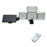 Lampa LED 8W cu panou solar telecomanda si baterie 2400mAh, IP65 Breckner Germany