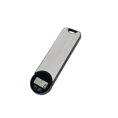 Cantar de bucatarie pliabil Rosberg, 5 kg, baterie 1 x CR2032 inclusa