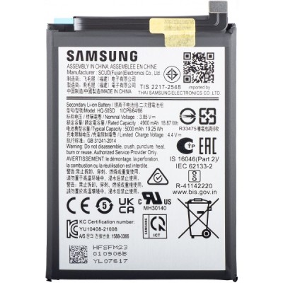 Acumulator Samsung Galaxy A14 A145 / A03s A037, HQ-50SD, Service Pack GH81-23162A foto