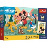 PUZZLE TREFL 30 PREMIUM PLUS KIDS MICKEY SI PRIETENII MOMENTE DE BASM PLUS