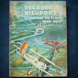 ESCADRILA NIEUPORT 3 - JURNAL DE FRONT 1916-1917