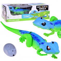 Jucărie realistă cu telecomandă pentru șopârlă RC0635
