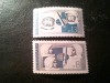 2 Timbre Bulgaria - Cosmos - Cosmonauti 1966 , 8 si 13st, Nestampilat