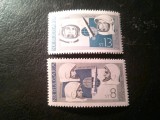 2 Timbre Bulgaria - Cosmos - Cosmonauti 1966 , 8 si 13st