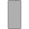 Folie de protectie Ecran Privacy OEM pentru Apple iPhone 11 Pro / XS / X, Sticla Securizata, Full Glue, 5D