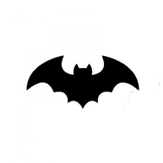 Sticker Liliac Batman , Autocolant Auto Supererou