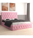 Pat Tapitat Eric Roz + Saltea Lux Ortopedica 180x200cm