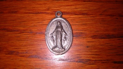 Pandantiv religios fecioara Maria foto