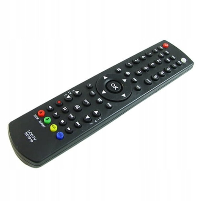 Telecomanda pentru TV Sharp Toshiba, Negru, RC1910