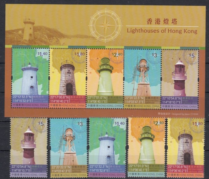 Hong Kong - FARURI din HONG KONG - MNH