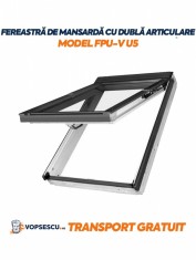 Fereastra de mansarda cu dubla articulare preSELECT, Model FPU-V U5 foto