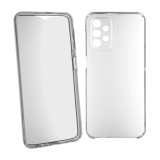 Husa 360 compatibila cu Samsung Galaxy A53 5G V2 Transparent fata+spate, ALC MOBILE