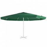 P&acirc;nză de schimb umbrelă de soare de grădină, verde, 500 cm