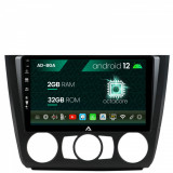 Navigatie BMW Seria 1 E87 (2007-2011), Clima Manuala, Android 12, A-Octacore 2GB RAM + 32GB ROM, 9 Inch - AD-BGA9002+AD-BGRKIT398