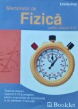 Cumpara ieftin Memorator de fizica pentru clasele IX-XII - 2011 - Emilia Poll (AQ412)