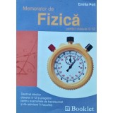Memorator de fizica pentru clasele IX-XII - 2011 - Emilia Poll (AQ412)