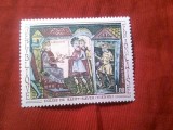 Serie 1 valoare Franta 1969 Pictura in Biserica Saint Savin