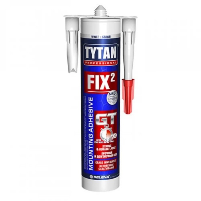 Tytan Adeziv Puternic Profesional FIX2 alb 280 ml