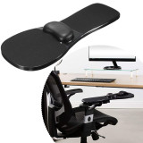 Suport ergonomic pentru mana cu Mousepad gel fixare scaun sau birou negru