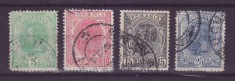 Romania 1898 Carol I spic de grau culori schimbate ( 1 )