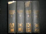 Dictionar Enciclopedic Roman 4 volume (1962-1966, editie cartonata)